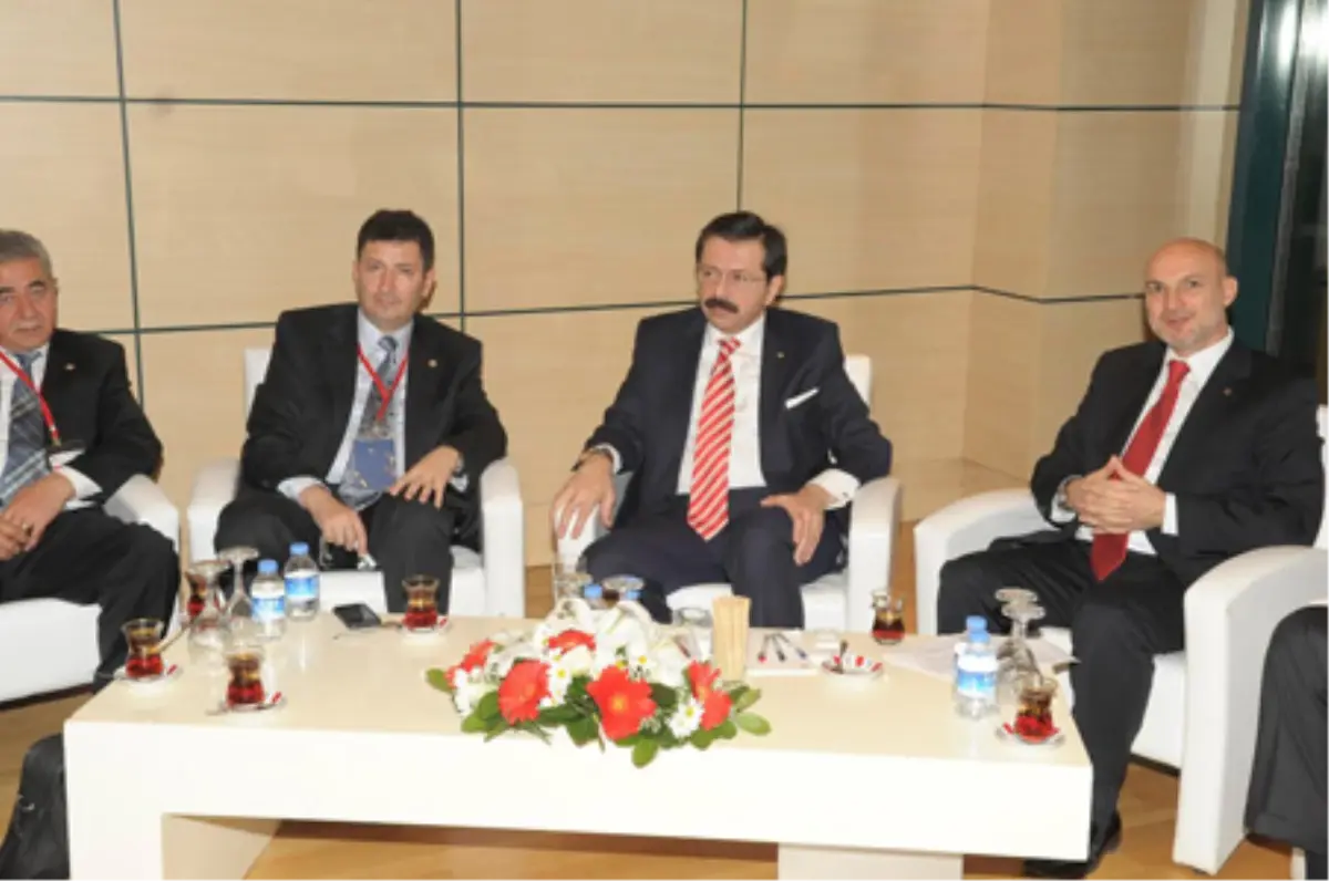 ATCOM\'danı Hisarcıklıoğlu\'na Ziyaret