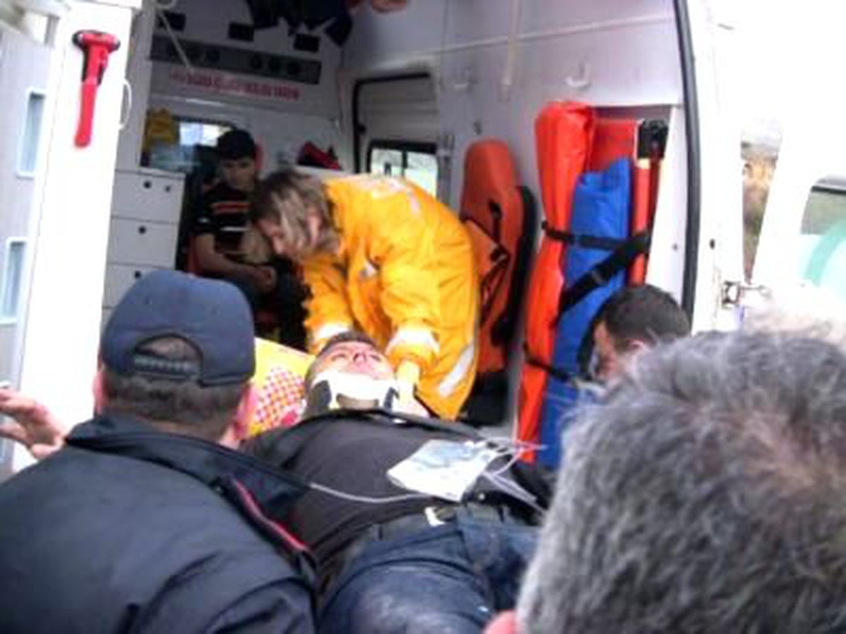 Kazada İki Saatlik Kurtarma Rezaleti