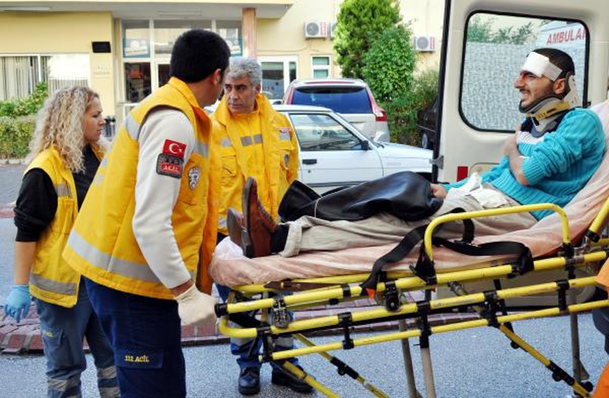 Oğlunu Döverek Hastanelik Etti