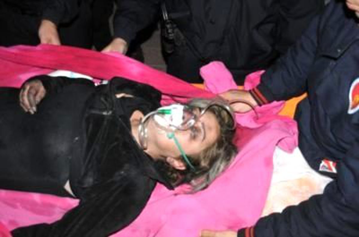 Bir Aile Son Anda Kurtarıldı