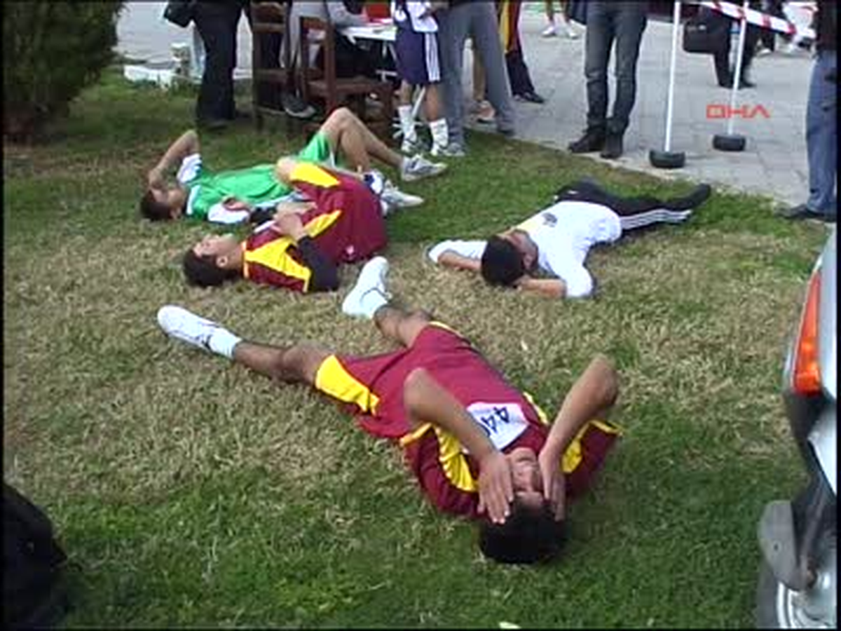 Fethiye\'de Bayıltan Koşu