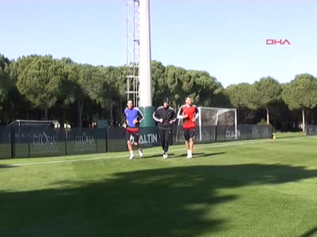Gaziantepspor Belek'te İlk İdmanını Yaptı