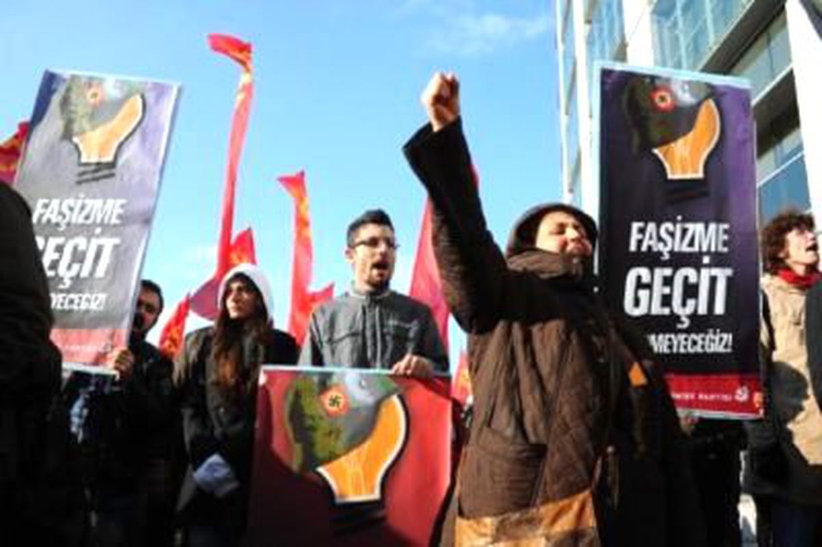 Odatv Davasında 'Gazetecilere Özgürlük' Eylemi