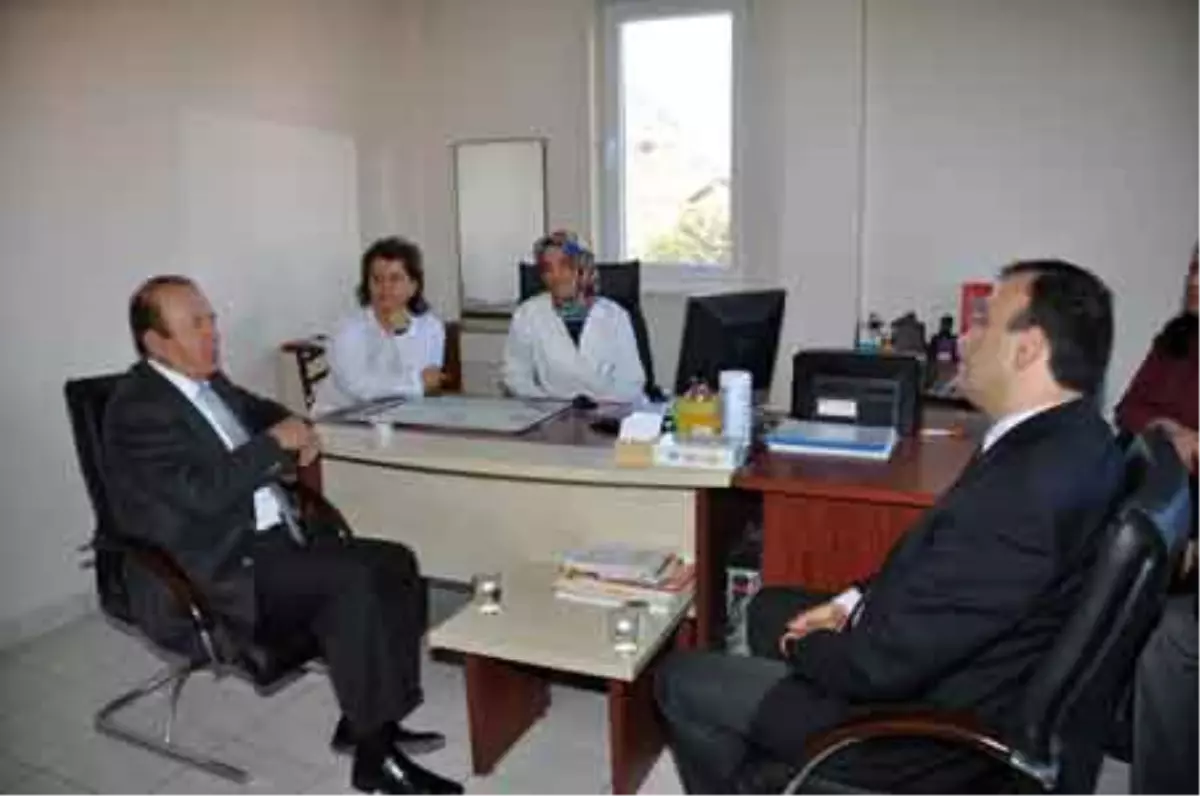 Oğuz\'dan Gülistan Aile Sağlığı Merkezine Ziyare