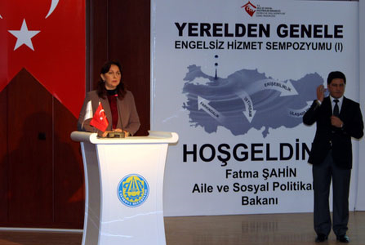 Yerelden Genele Engelsiz Hizmet Sempozyumu