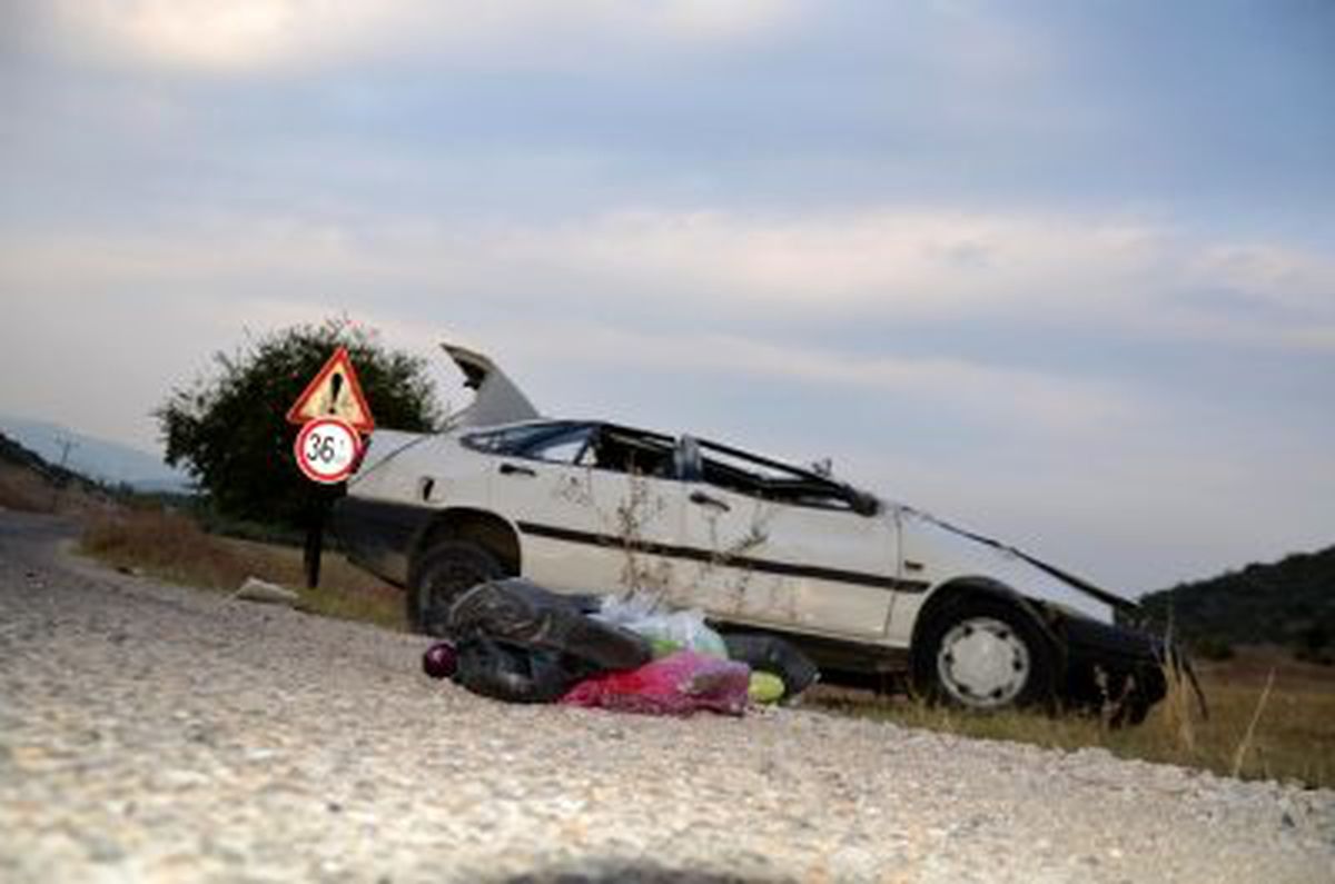 Giresun'da Kaza: 1 Ölü, 2 Yaralı