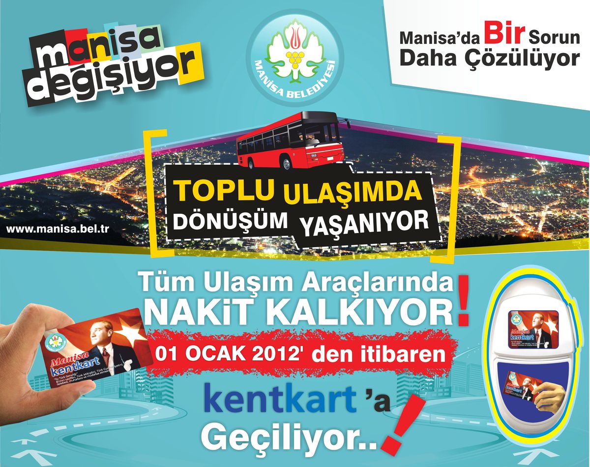 Kent Kart Satış ve Dolum Noktaları Belirlendi