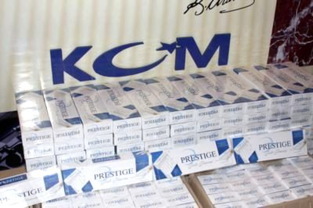 Suriye Sınırında 20 Bin 100 Paket Kaçak Sigara Ele Geçirildi
