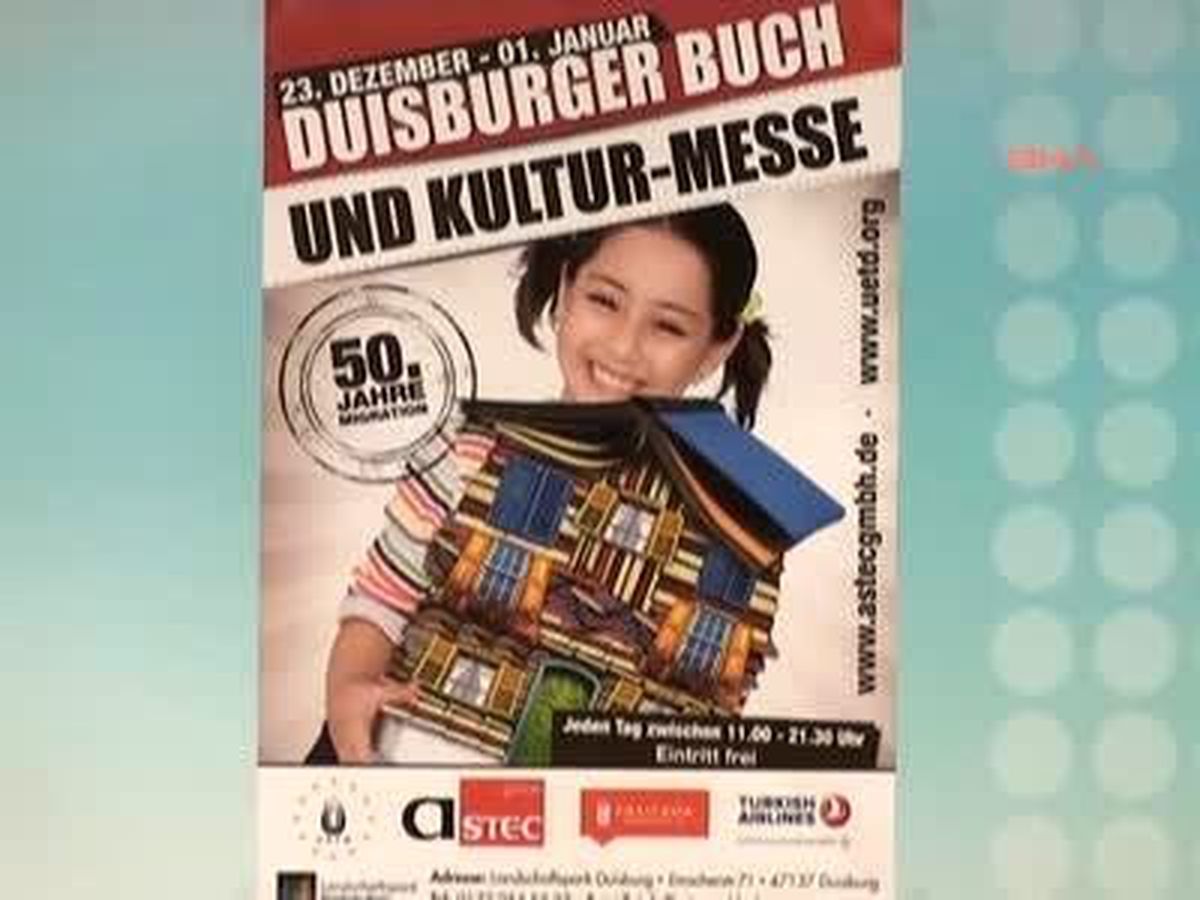Duisburg Kitap Fuarı'na Binler Akın Ediyor