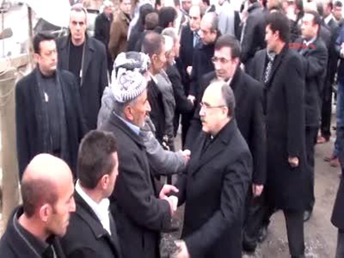 Bakanlar Taziye Evinde