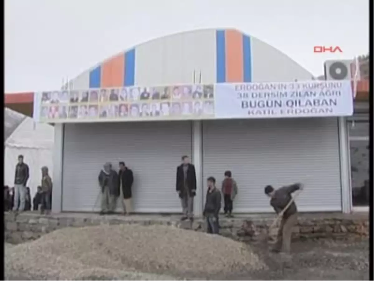 Şırnak 1 Bombardıman da Ölen 35 Kişi İçin Gülyazı Köyü\'nde Taziye Çadırı Kuruldu