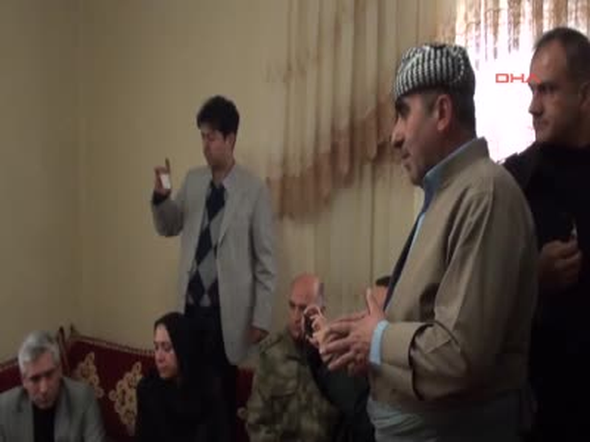 Şırnak )bakanlar, Helikopterle Gülyazı Köyü'ne Taziyeye Gitti