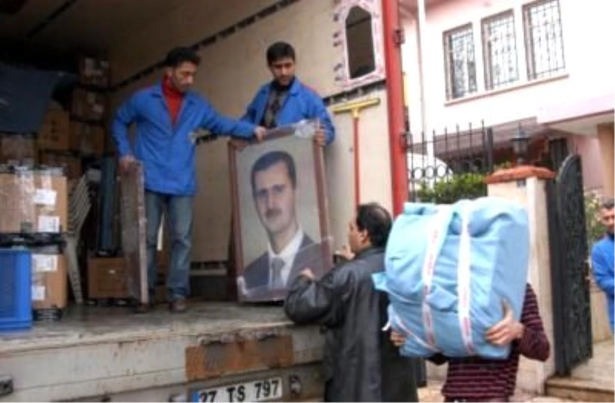 Suriye\'nin Gaziantep\'teki Başkonsolosluğu Boşaltıldı