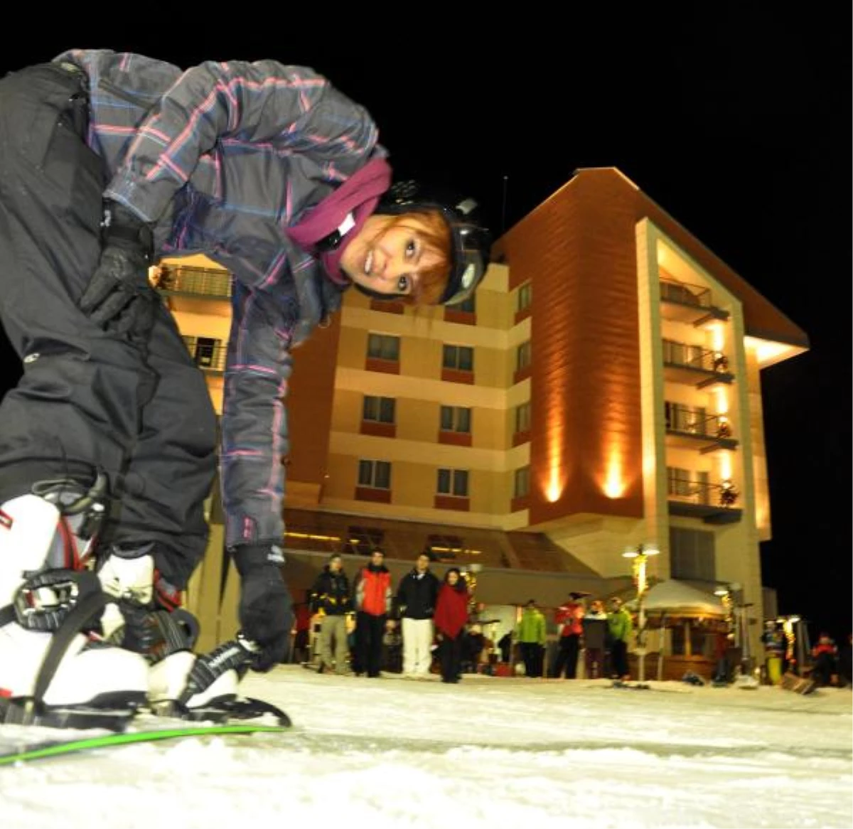 24 Saat Kayak Yapılabilen Palandöken\'de \'kış Sporları Festivali\' Heyecanı