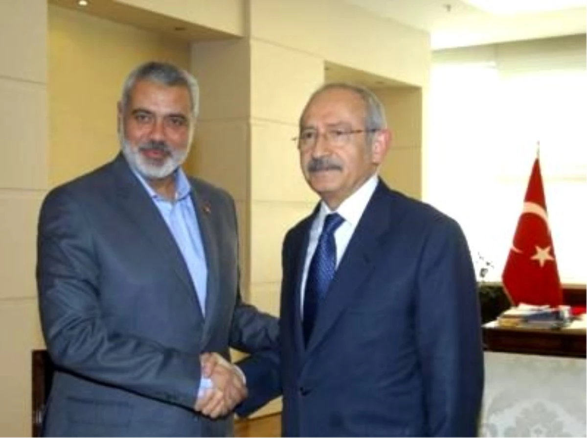 Hamas Lideri Haniye, CHP Lideri Kılıçdaroğlu\'nu Ziyaret Etti
