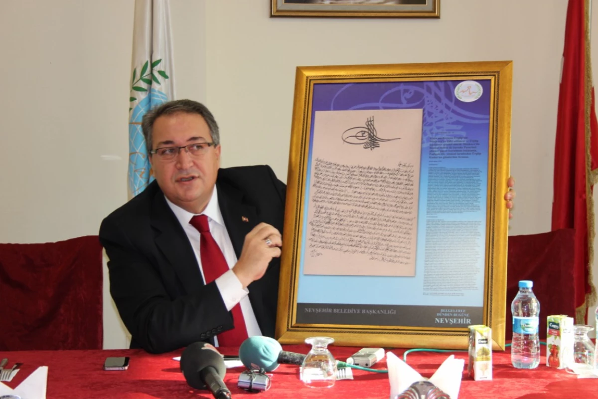 Nevşehir Belediye Başkanı Ünver Basın Toplantısı Düzenledi
