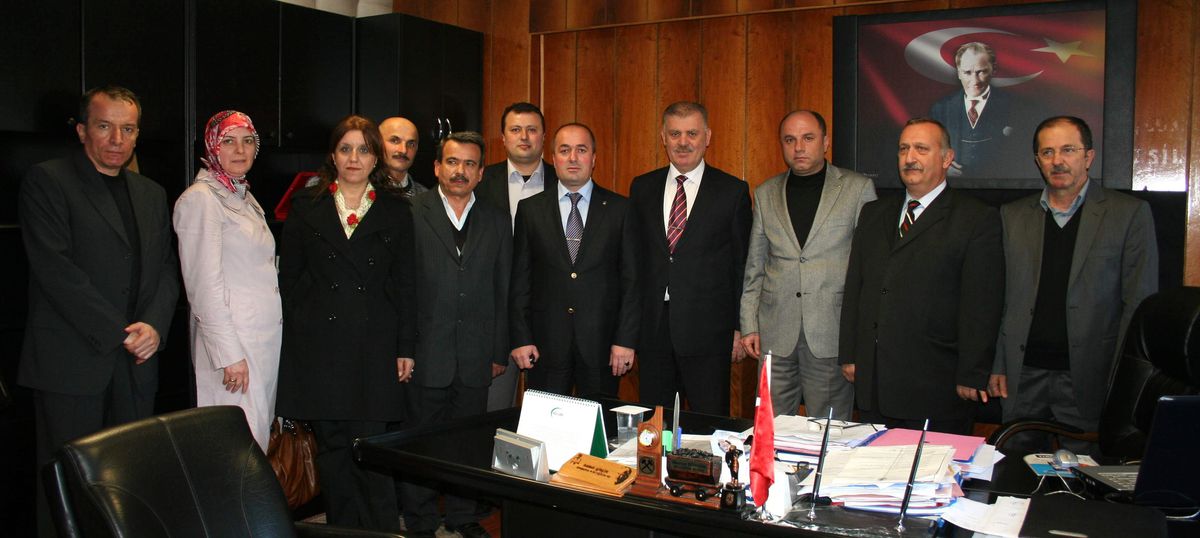 AK Parti Kozlu Belde Teşkilatı Girgin'i Ziyaret Etti