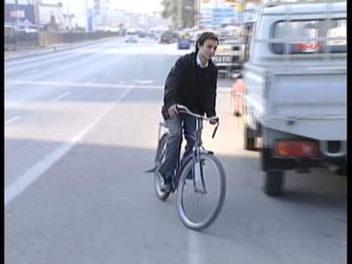 Alkollü Bisiklet Kullanan Gence Trafik Cezası