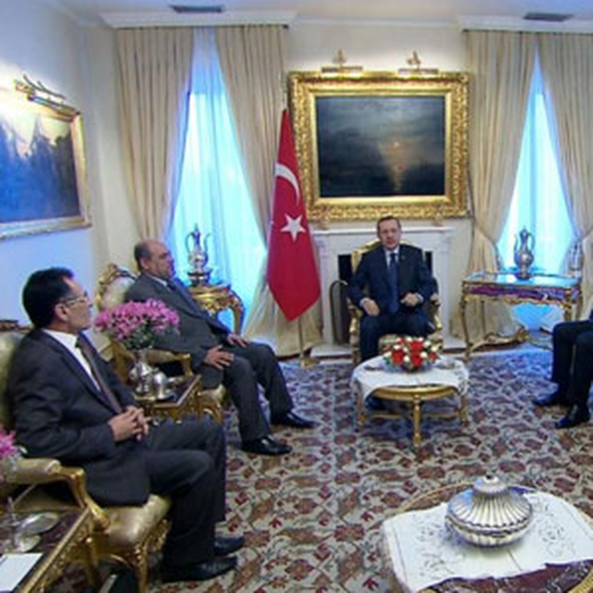Başbakan Erdoğan, Cezayir Toplumsal Barış Hareketi Lideri Sultani\'yi Kabul Etti