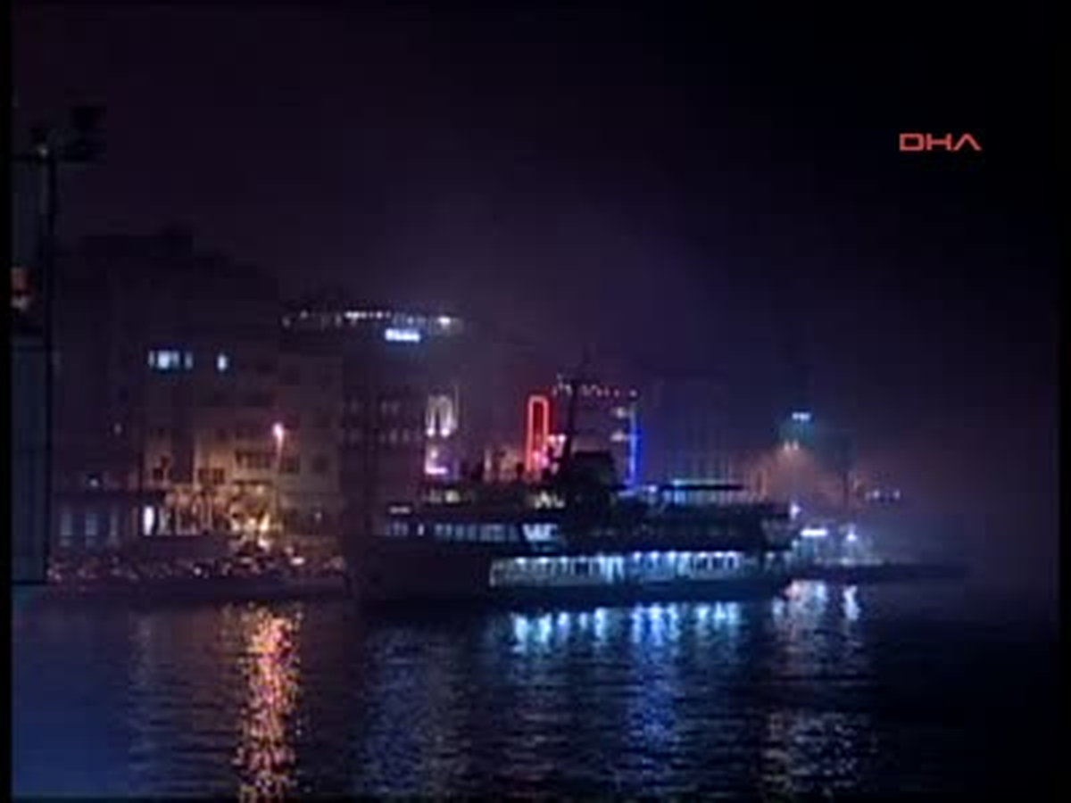İstanbul\'da Sis Etkili Oluyor