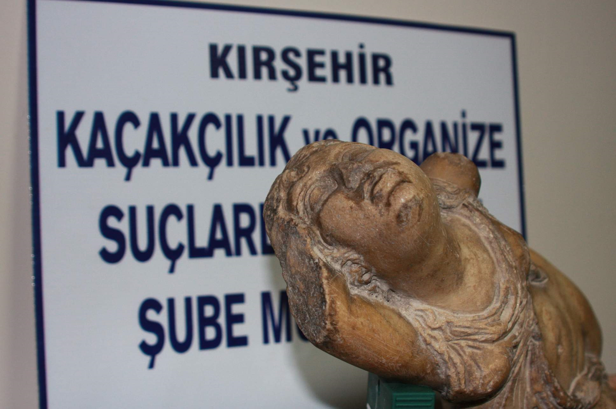 Kayıp Afrodit Heykeli Kırşehir\'de Bulundu