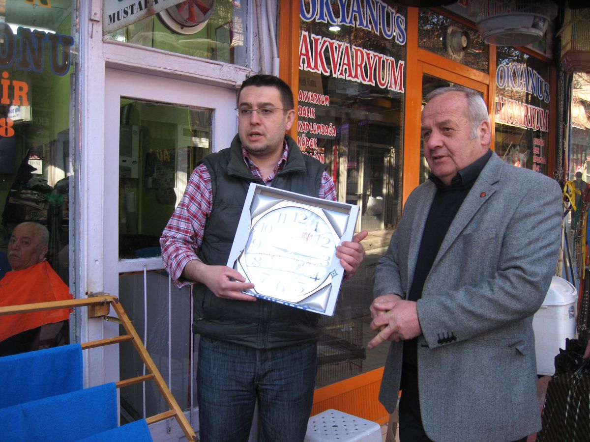 Tavşanlılı Berberlere Yeni Yıl Armağanı