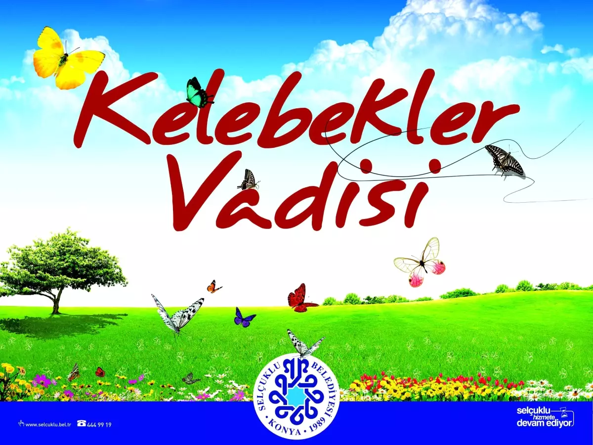 Türkiye\'nin İlk Kelebekler Vadisi Konya\'da Yapılıyor
