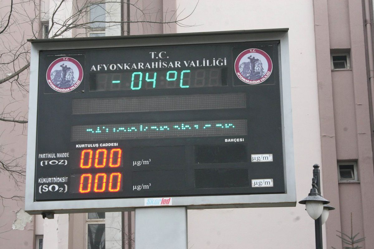 Afyonkarahisar'da Sis Esareti