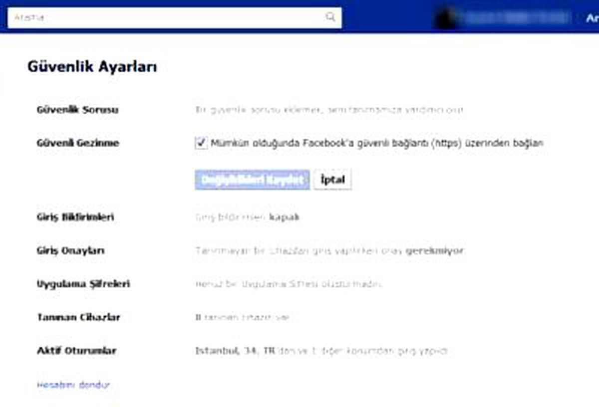 Face'de Güvende Kalmanın 4 Yolu