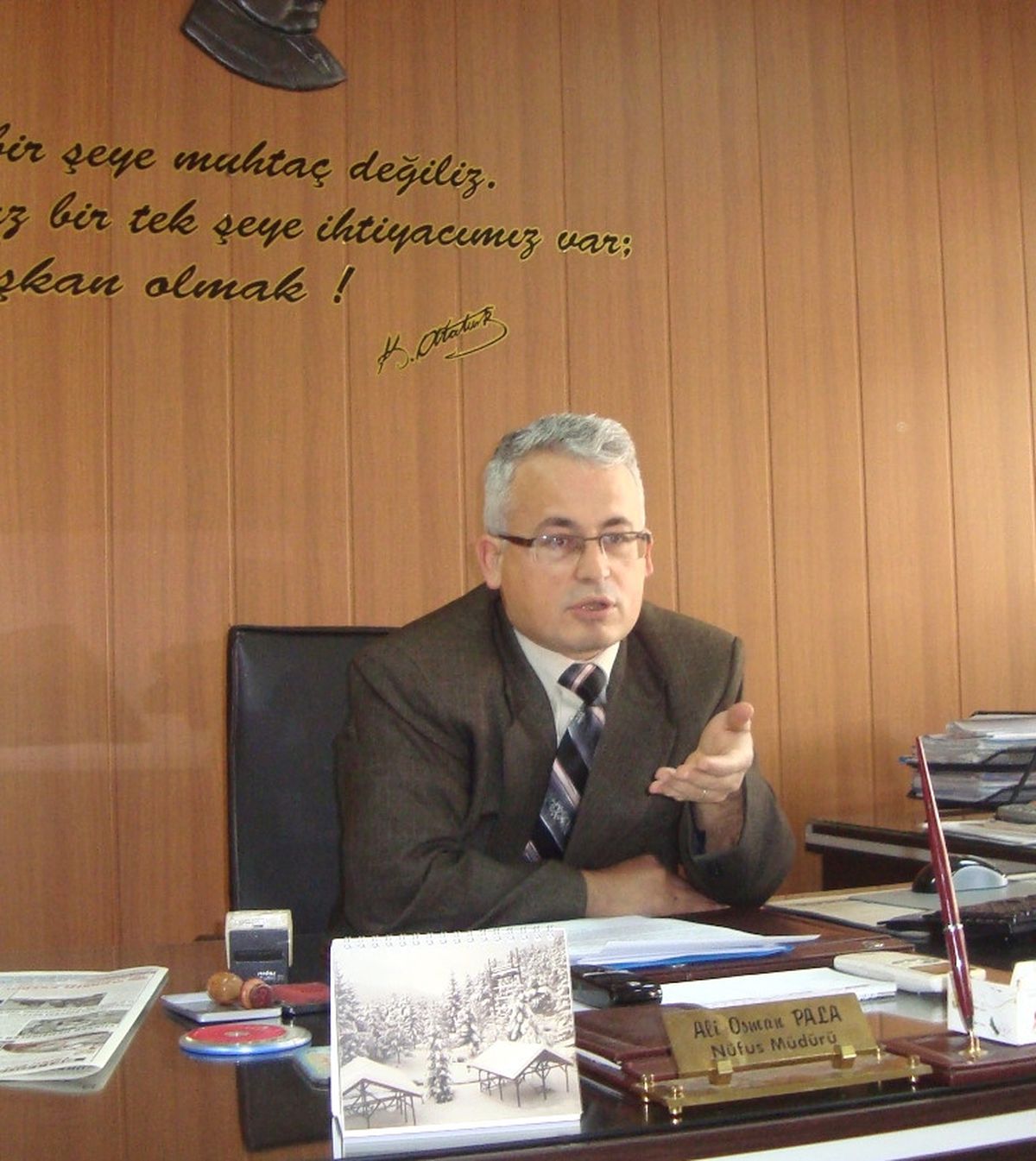 Ödemiş Nüfus Müdürü Ali Osman Pala, Yükümlülüklerini Yerine Getirmeyenlere Verilecek Cezaları Hatırlattı