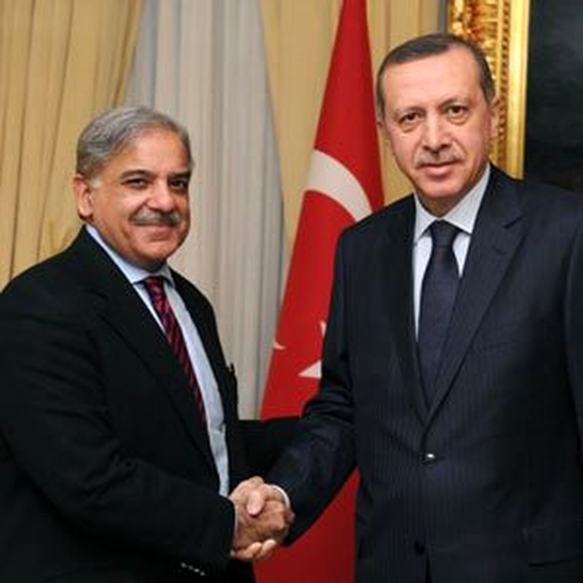 Başbakan Erdoğan Şahbaz Şerif\'i Kabul Etti