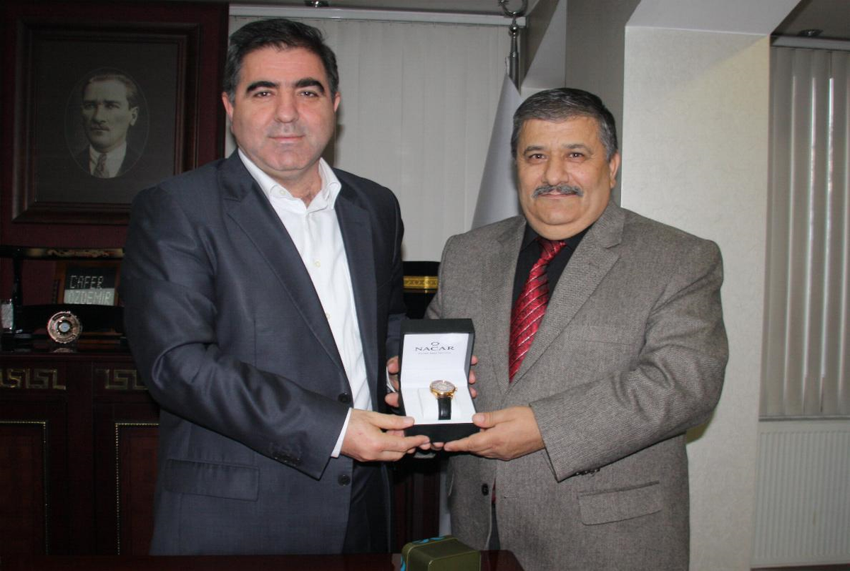 Başkana "Key" Teşekkürü