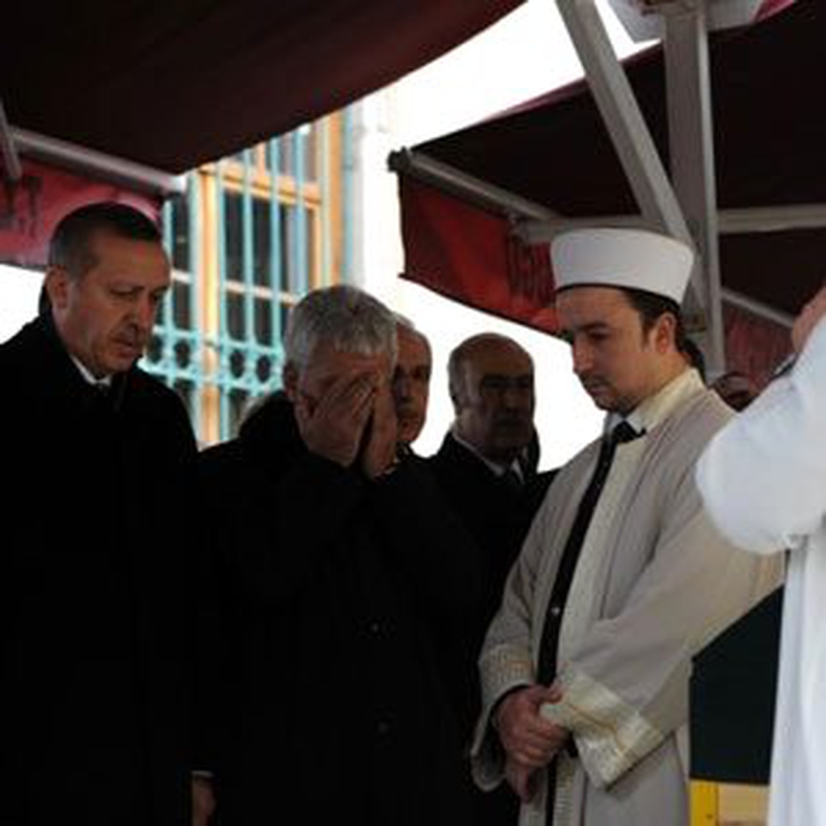 Erdoğan Hemşehrisinin Cenaze Namazına Katıldı