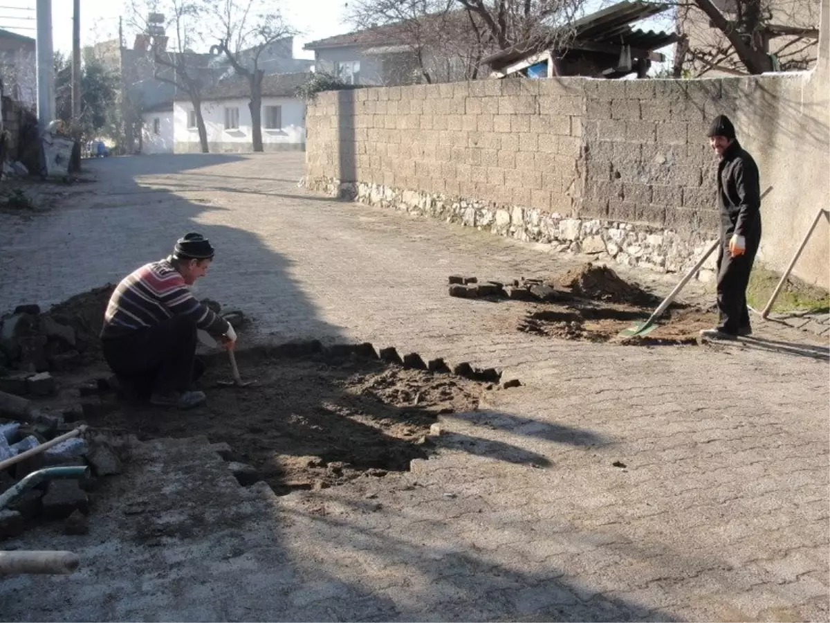 Karabiga'da Altyapı Çalışmaları Devam Ediyor