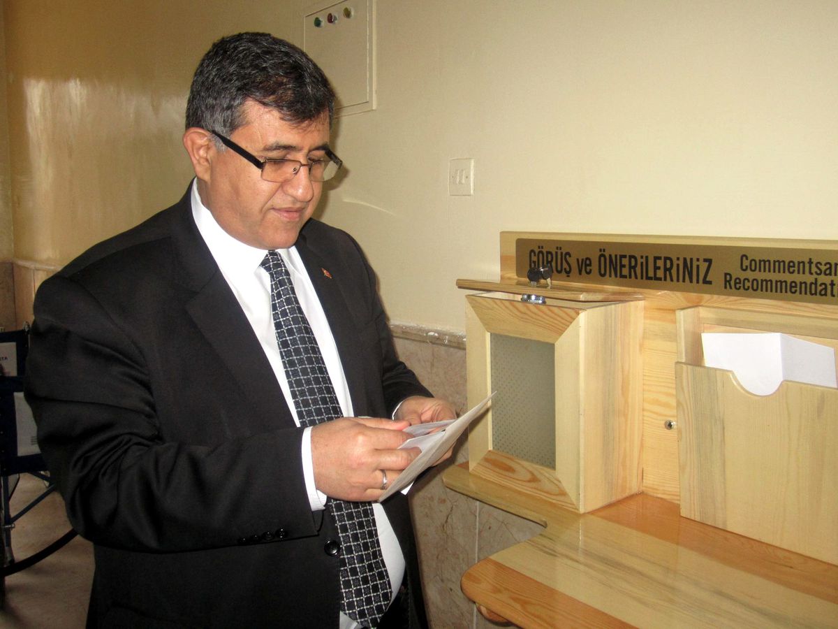 Kaymakamlıkta \'görüş ve Öneri\' Kutusu