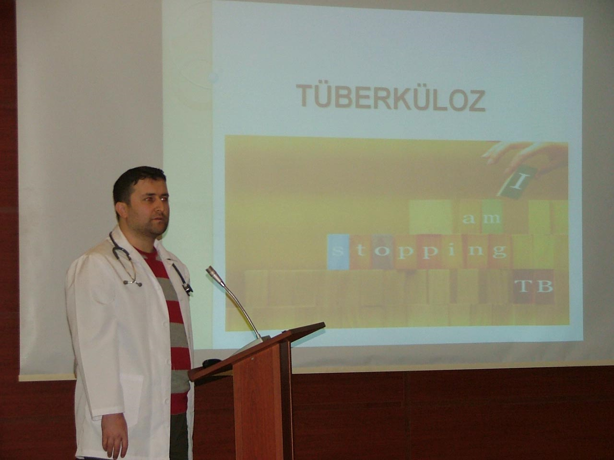 Sağlık Çalışanlarına Tüberküloz Hastalığı Eğitim Semineri Verildi