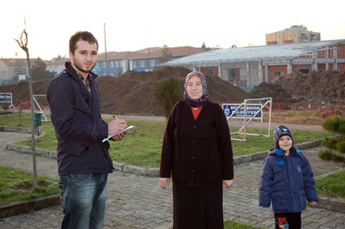 Uzunçiftlikte Anket Yapılıdı