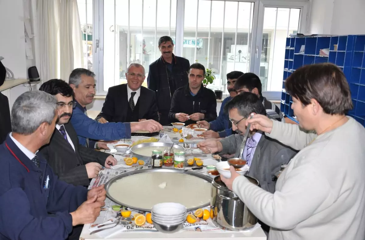 Yerköy PTT Personeli Arabaşı Yemeğinde Buluştu