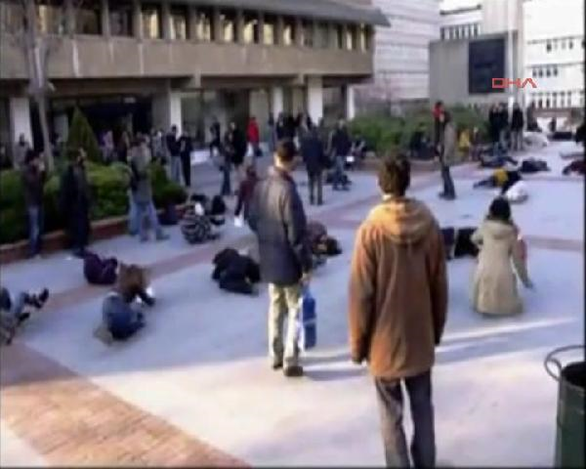 Boğaziçi\'nde "Uludere" Protestosu