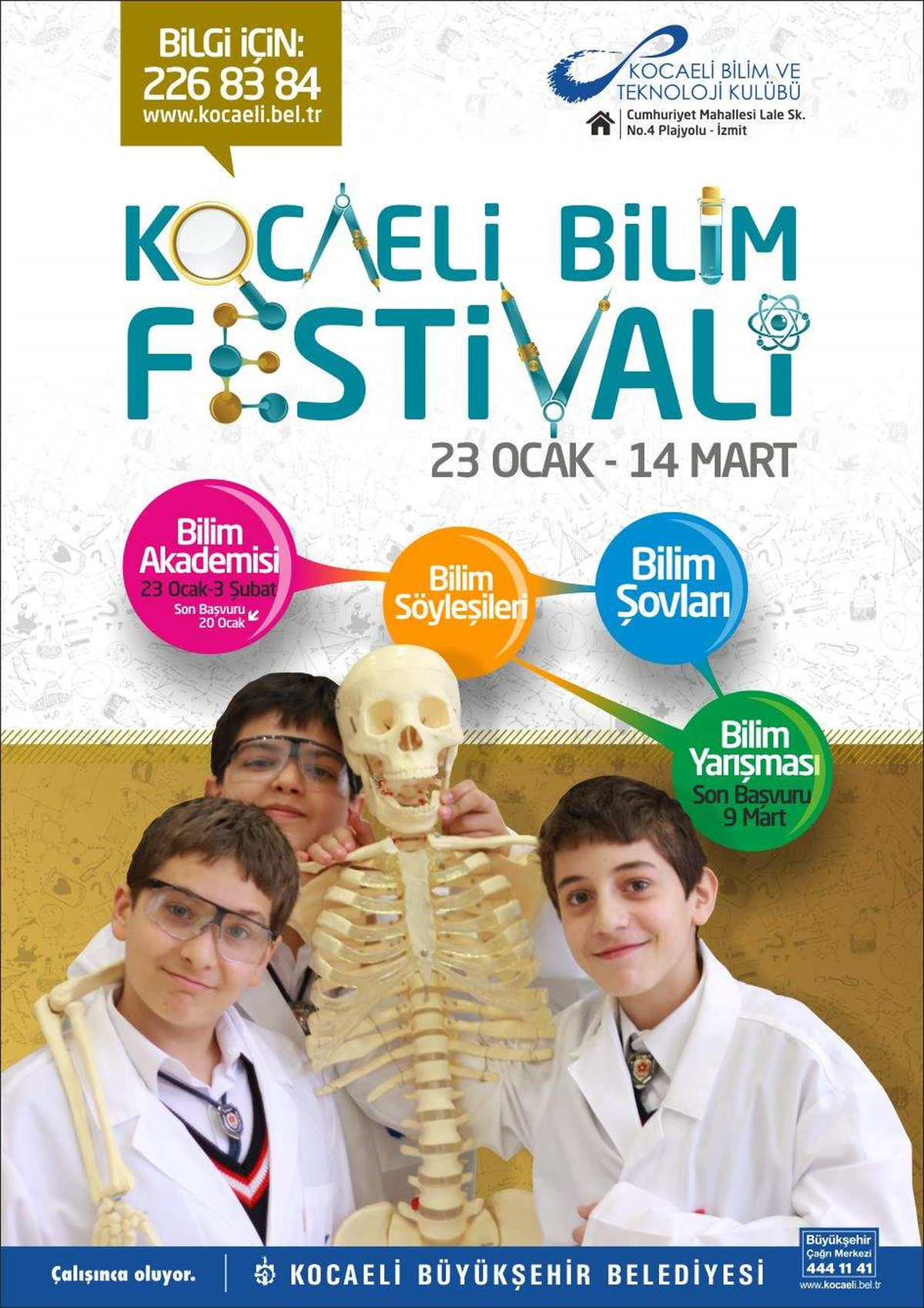Büyükşehir, Bilim Festivali Düzenleyecek