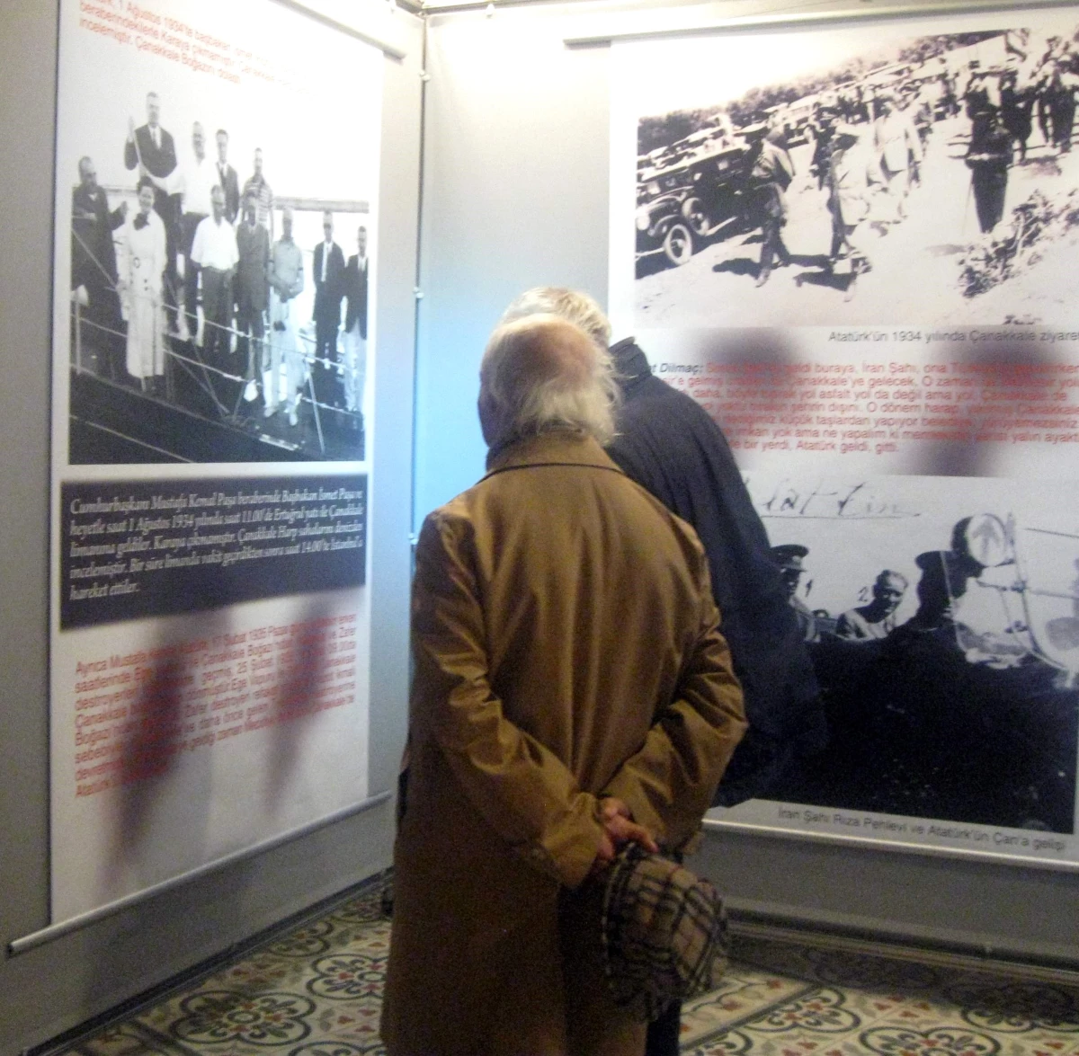 Çanakkale Kent Müzesi\'nde "Kentte Mustafa Kemal Atatürk" Sergisi Açıldı