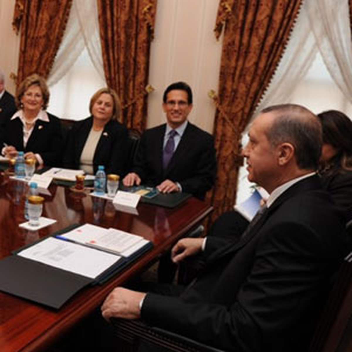 Erdoğan, Eric Cantor ile Görüştü