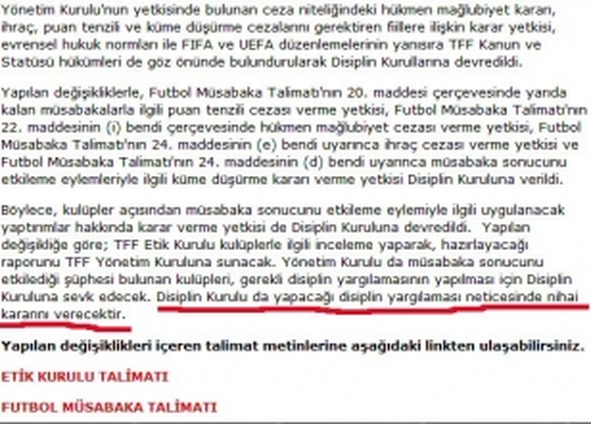 Tff?den Tarihi Gaf!
