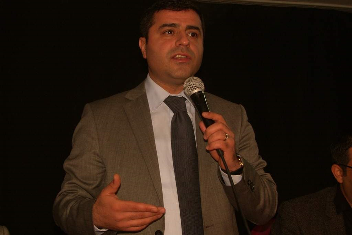 BDP Genel Başkanı Selahattin Demirtaş Silopi\'de