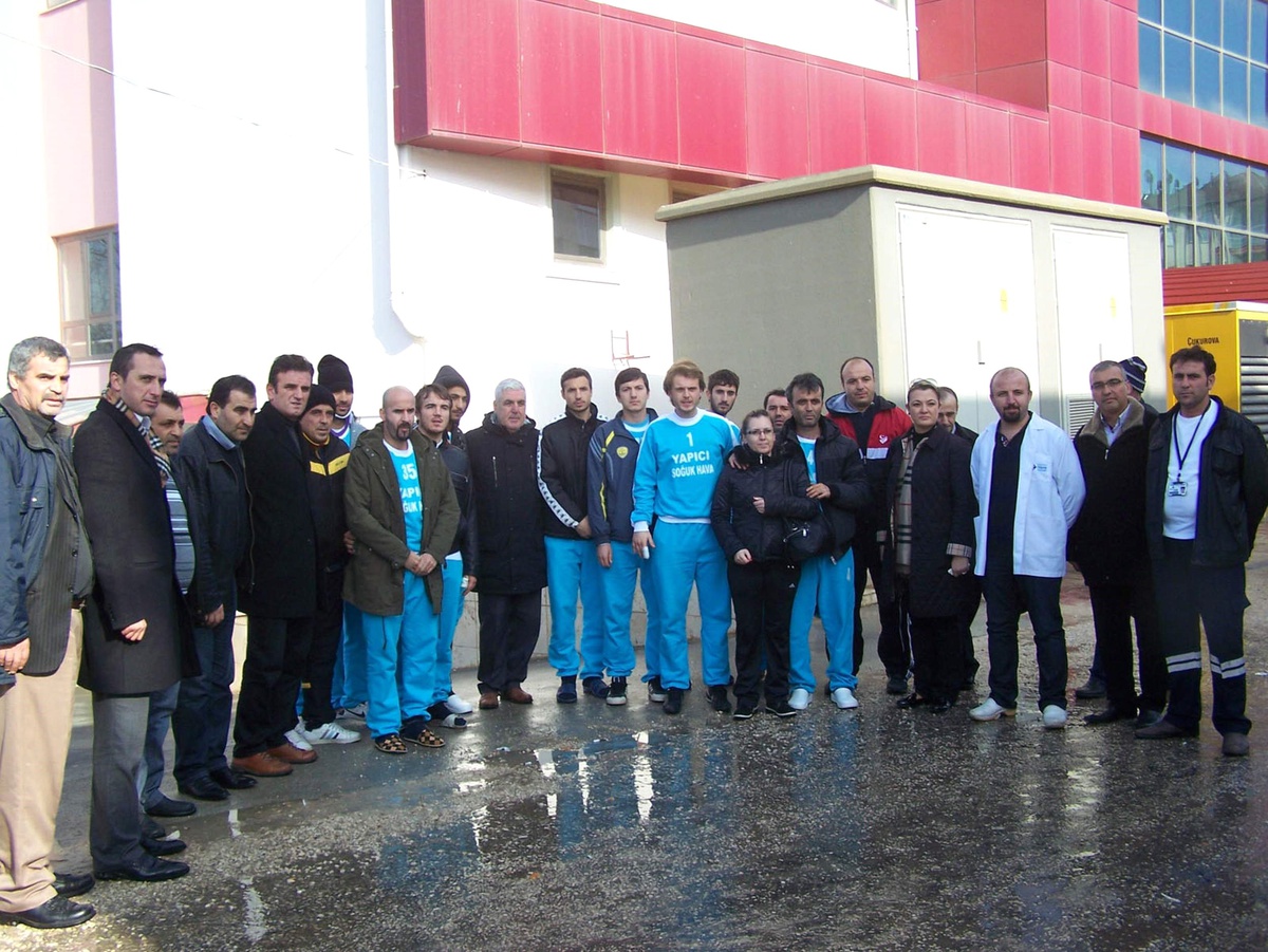 Keşanspor Kafilesi Korkuteli Özel Medi Yaşam Hastanesinden Taburcu Edildi