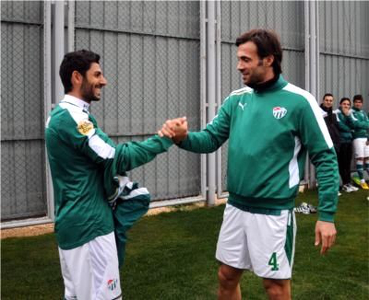 Hakan Aslantaş Bursaspor Antrenmanında