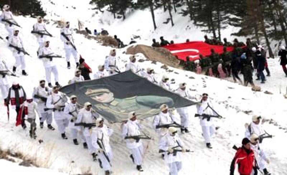Sarıkamış Şehitleri Anıldı
