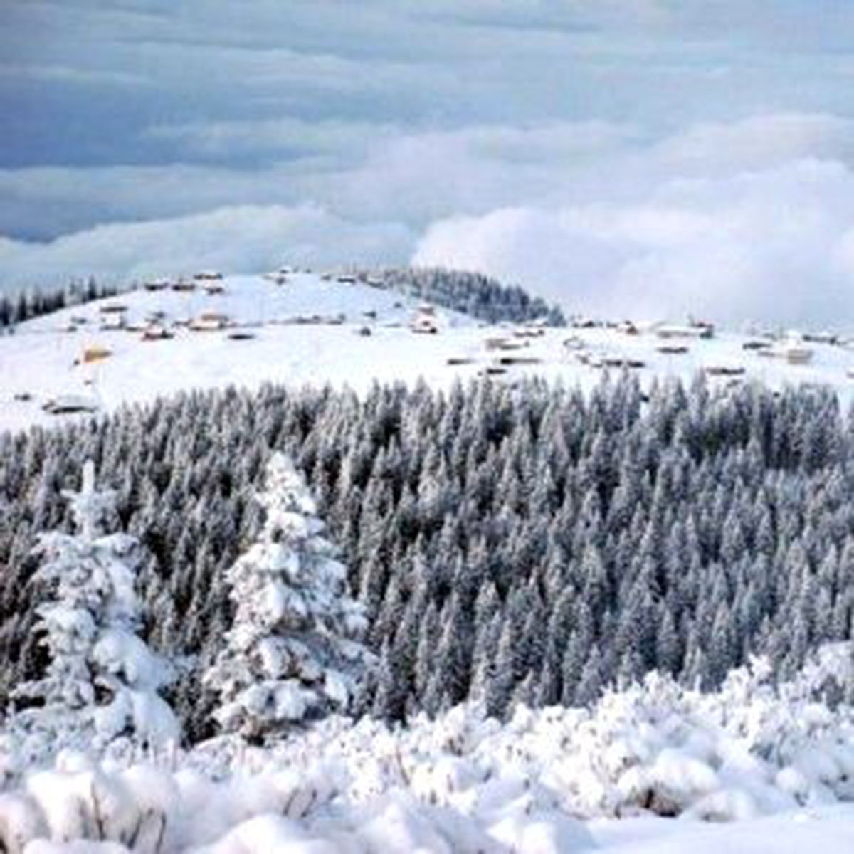 Uludağ\'da Kar Kalınlığı 150 Santimetre