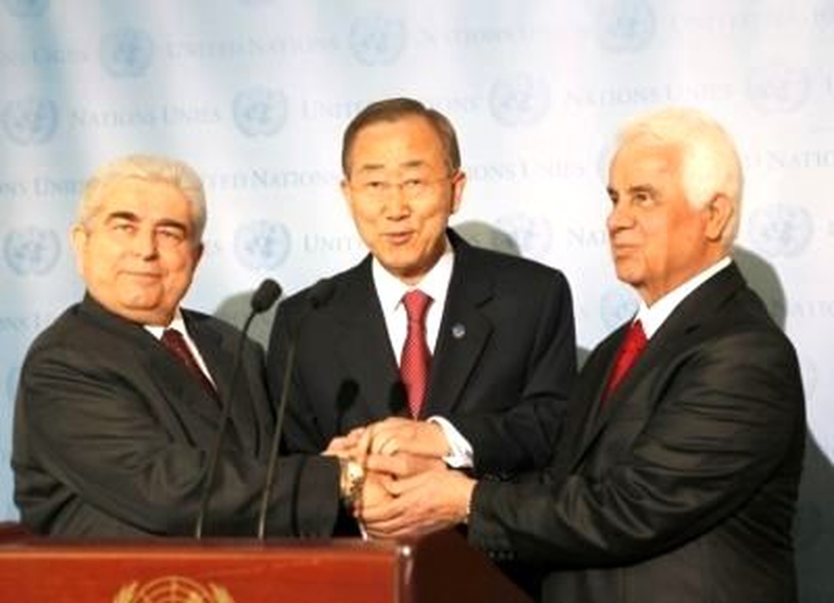 Kıbrıs Müzakerelerinin 2012 Periyodu Arabölgede Başladı