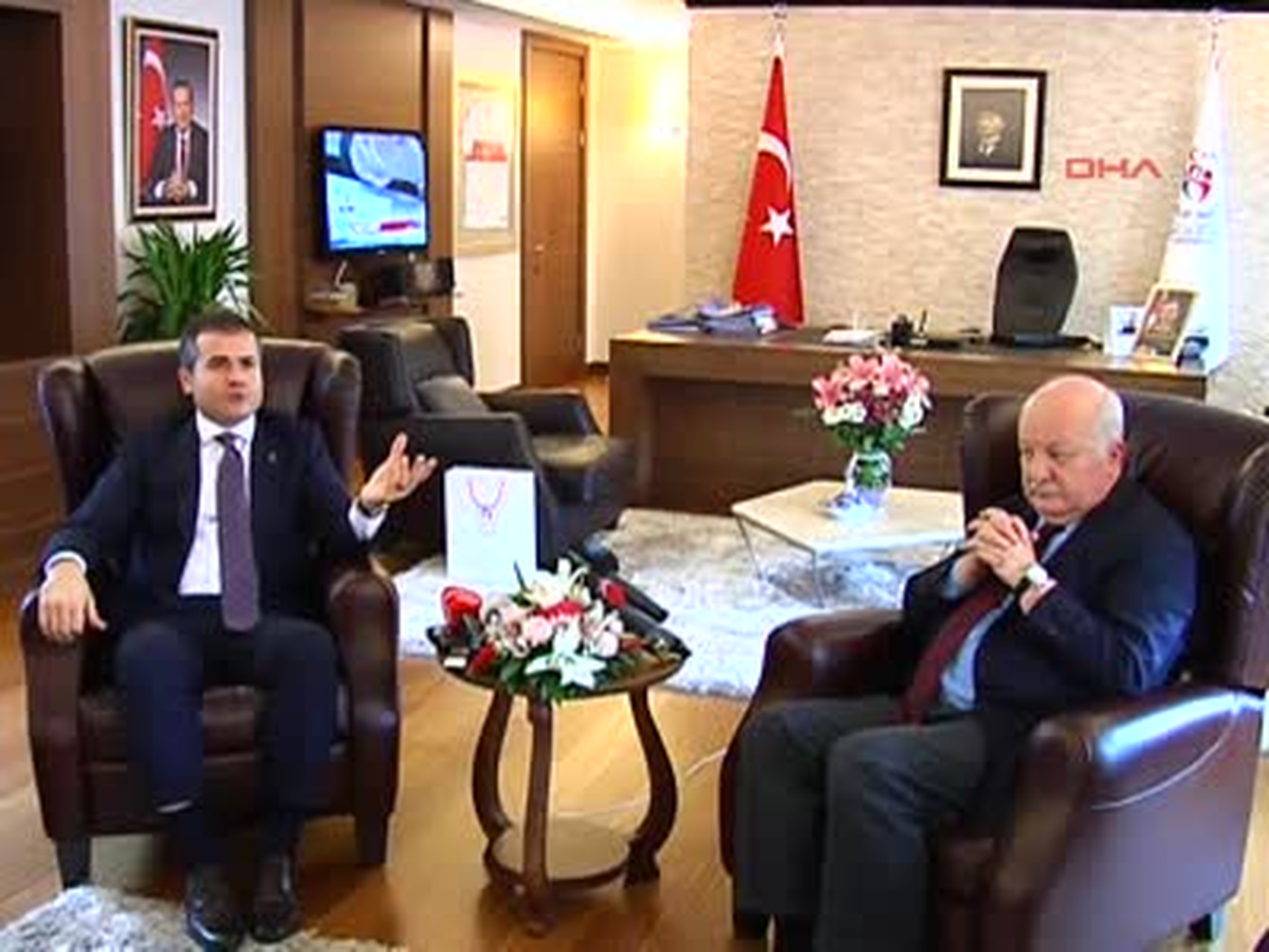 2gençlik ve Spor Bakanı Suat Kılıç, Sadri Şener ve Nihat Özdemir'i Makamında Kabul Etti